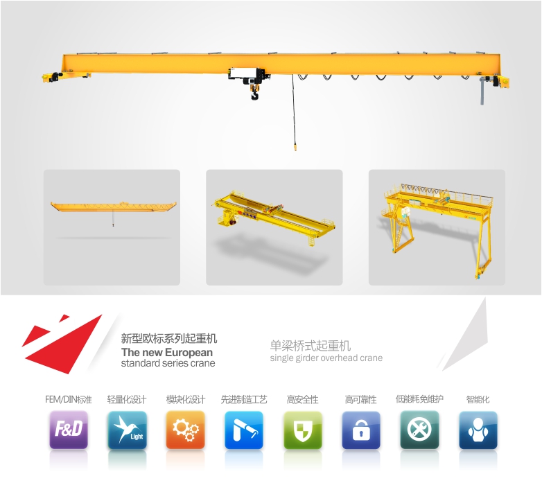 欧标电动单梁起重机1