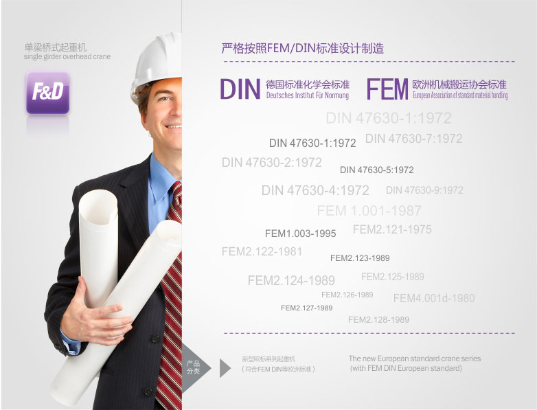 FEM;DIN;欧式起重机